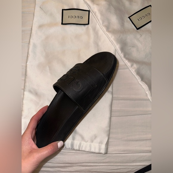 Gucci Women's Rubber Slides - Picture 6 of 16